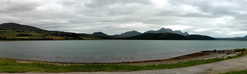 Panorama of Kyle of Tongue