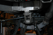 Démontage de l'élément d'origine