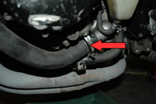 Durit à ouvrir pour vidanger