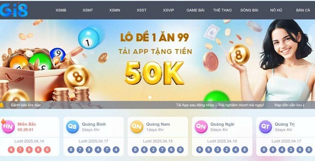 Lô đề Gi8 siêu hot