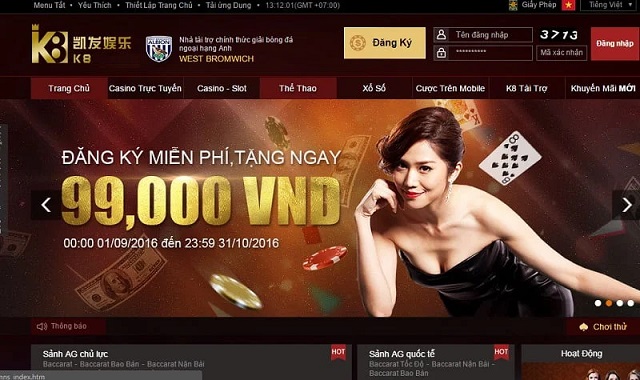 Tìm hiểu nhà cái K8