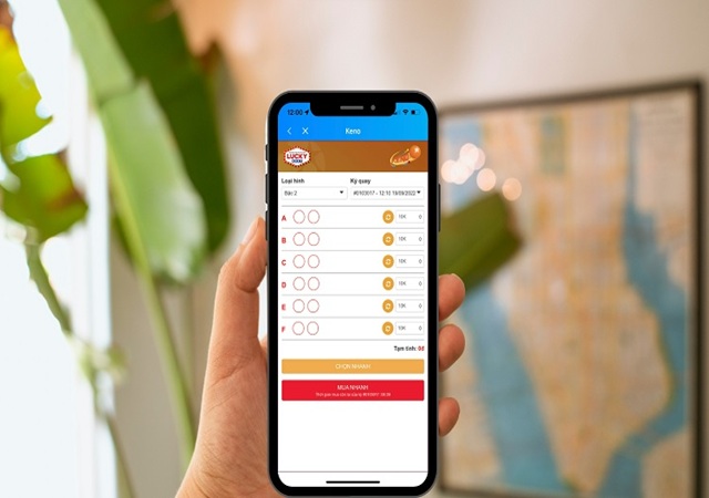 Quy trình mua vé số online