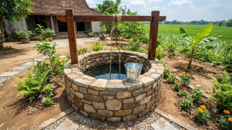 Mơ đào giếng ngụ ý về kế hoạch, dự án tương lai
