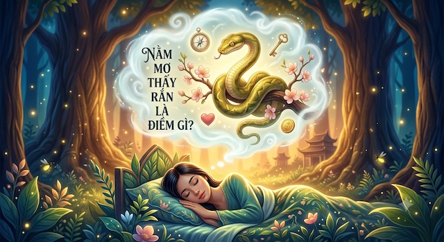 Nằm mơ thấy rắn là điềm gì? Giải mã chi tiết từng bối cảnh